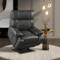 Fauteuil inclinable releveur électrique avec deux moteurs, massage et fonction chauffante
