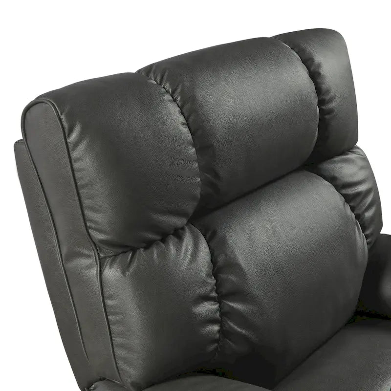 Fauteuil inclinable releveur électrique avec deux moteurs, massage et fonction chauffante