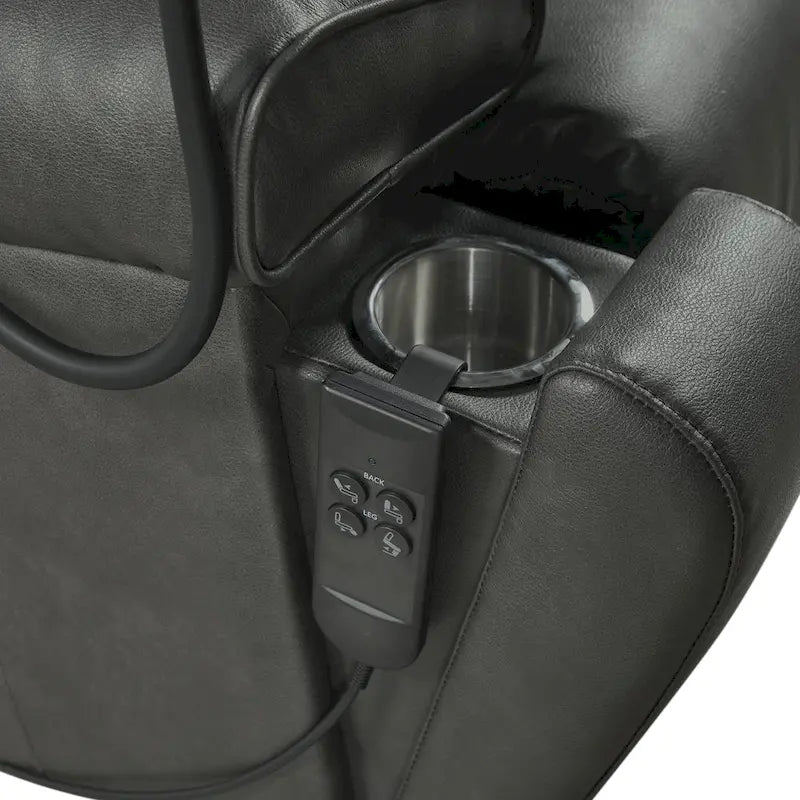 Fauteuil inclinable releveur électrique avec deux moteurs, massage et fonction chauffante
