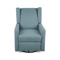 Fauteuil inclinable pivotant Wingback avec mécanisme à levier