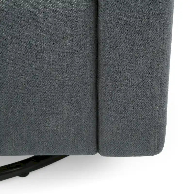 Fauteuil inclinable pivotant Wingback avec mécanisme à levier