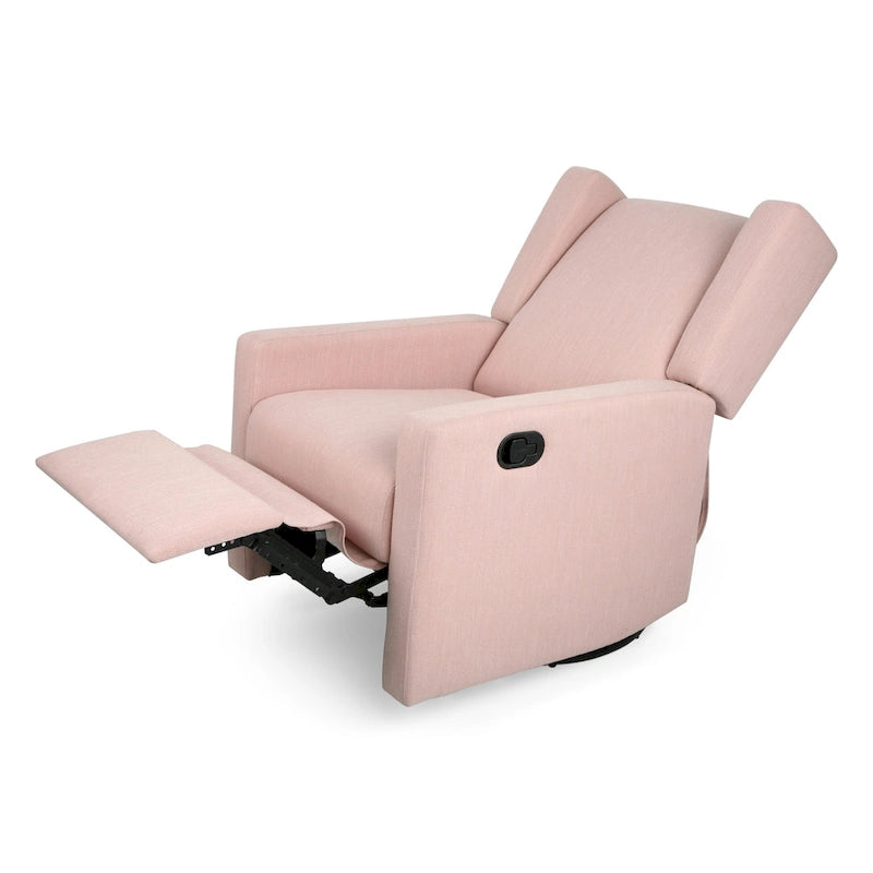 Fauteuil inclinable pivotant Wingback avec mécanisme à levier
