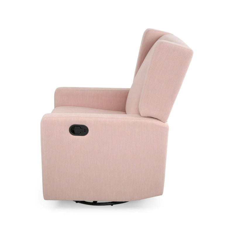 Fauteuil inclinable pivotant Wingback avec mécanisme à levier