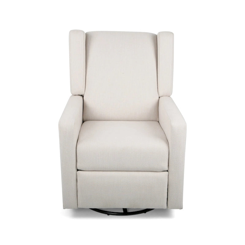 Fauteuil inclinable pivotant Wingback avec mécanisme à levier