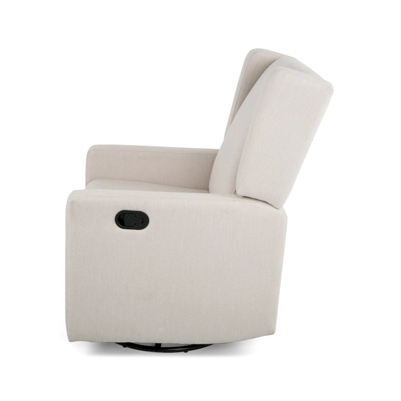 Fauteuil inclinable pivotant Wingback avec mécanisme à levier