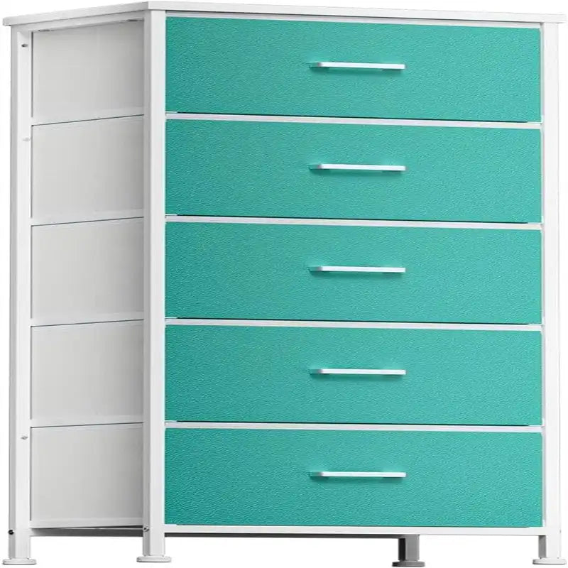 Commode de rangement à 5 tiroirs