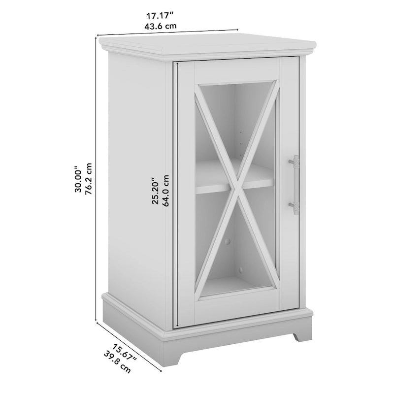 Table d'appoint de ferme Lennox avec rangement