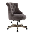 Chaise de bureau pivotante rembourrée à hauteur réglable