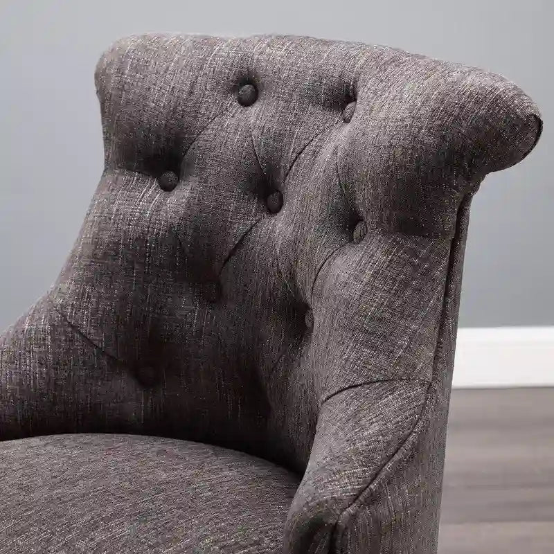 Chaise de bureau pivotante rembourrée à hauteur réglable