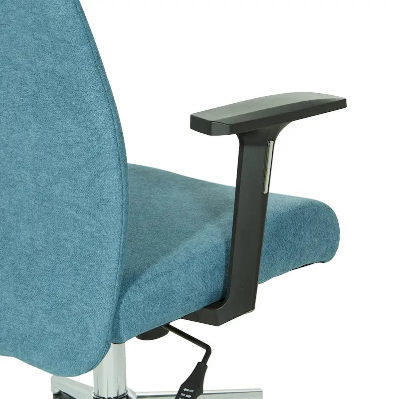 Chaise de bureau à dossier haut avec support lombaire