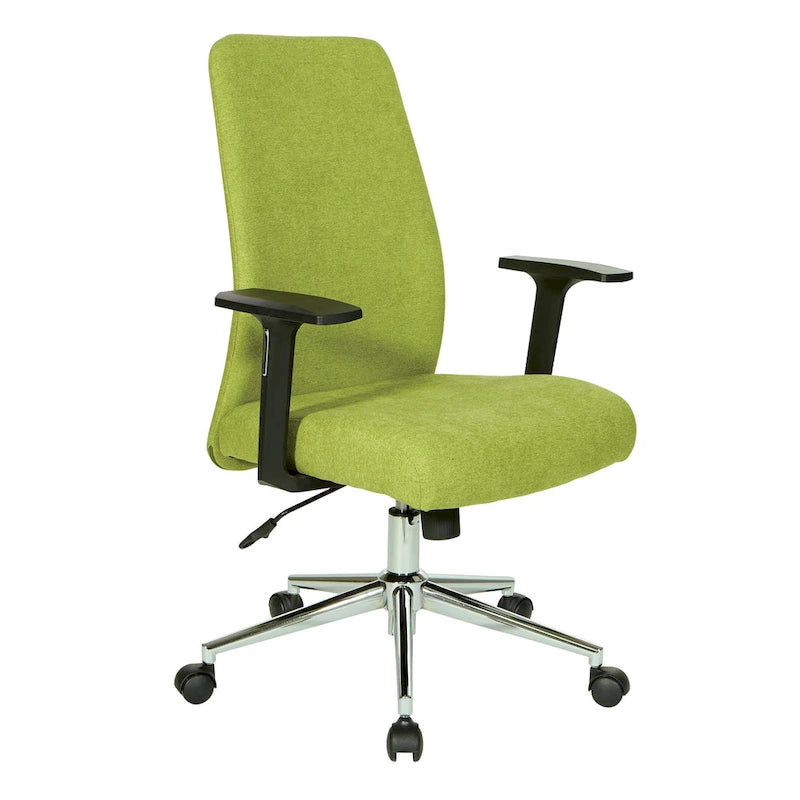 Chaise de bureau à dossier haut avec support lombaire