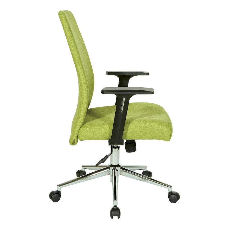 Chaise de bureau à dossier haut avec support lombaire