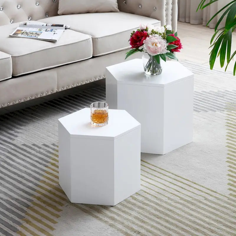 Tables gigognes - lot de 2